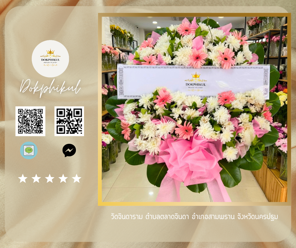 วัดจินดาราม ตำบล ตลาดจินดา อำเภอ สามพราน จังหวัด นครปฐม